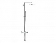 картинка Rainshower System душевая система с термостатом для настенного монтажа хром (27032001) от магазина Мойки онлайн