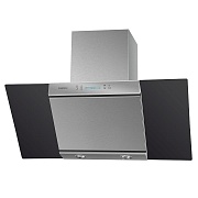 картинка GLORIA 90 нержавеющая сталь/черное стекло вытяжка от магазина Мойки онлайн