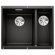 картинка Кухонная мойка Subline 340/160-U левая цвет черный от магазина Мойки онлайн