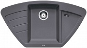 картинка ZIA 9E Silgranit PuraDur цвет тёмная скала мойка от магазина Мойки онлайн