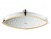 картинка Rainshower Grandera верхний душ с одним режимом хром / золото (27974Ig0) от магазина Мойки онлайн