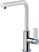 картинка NEPTUNE Evo spout белый смеситель от магазина Мойки онлайн