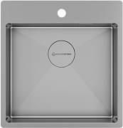 картинка Мойка для кухни Kuchenstern WERK 50 AISI 304/R10 нержавеющая сталь 506SS50 от магазина Мойки онлайн