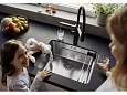 картинка Смеситель Blanco EVOL-S Pro FILTER цвет черный матовый (с подключением фильтра) арт. 526636 от магазина Мойки онлайн