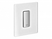 картинка Skate Cosmopolitan Glass накладная панель хром / да винчи белый (38846Mf0) от магазина Мойки онлайн