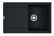 картинка Кухонная мойка MRG 611-78 черный матовый (автомат) от магазина Мойки онлайн