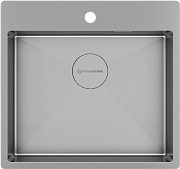 картинка Мойка для кухни Kuchenstern WERK 60 AISI 304/R10 нержавеющая сталь 507SS50 от магазина Мойки онлайн