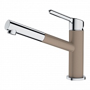 картинка ORBIT миндаль выдвижная лейка смеситель от магазина Мойки онлайн