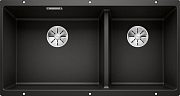 картинка Кухонная мойка Subline 480/320-U цвет черный левая от магазина Мойки онлайн