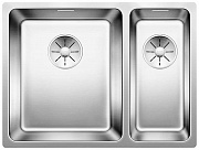 картинка ANDANO 340/180-U InFino нержавеющая сталь зеркальная полировка левая мойка от магазина Мойки онлайн