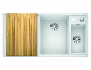 картинка AXIA III 6S InFino белая правая +столик ясень мойка от магазина Мойки онлайн