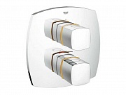 картинка Grandera термостат для душа хром / золото (19934Ig0) от магазина Мойки онлайн