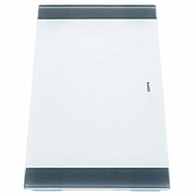 картинка Разделочная доска стекло белое 420 х 200 х 17 мм от магазина Мойки онлайн