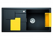 картинка SITY XL 6 S антрацит Silgranit мойка (+аксессуары ЛИМОН) от магазина Мойки онлайн