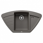 картинка Мойка для кухни ZIA 9E Silgranit PuraDur цвет вулканический серый от магазина Мойки онлайн