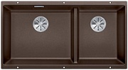 картинка Кухонная мойка Blanco Subline 480/320-U цвет кофе арт. 523593 от магазина Мойки онлайн